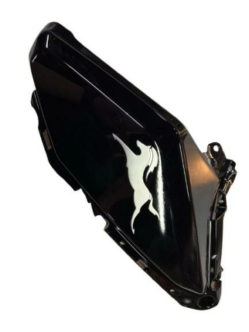 TVS RAIDER 125 SOL BENZİN DEPO ÖN KARENAJ (SİYAH) (ETİKET)