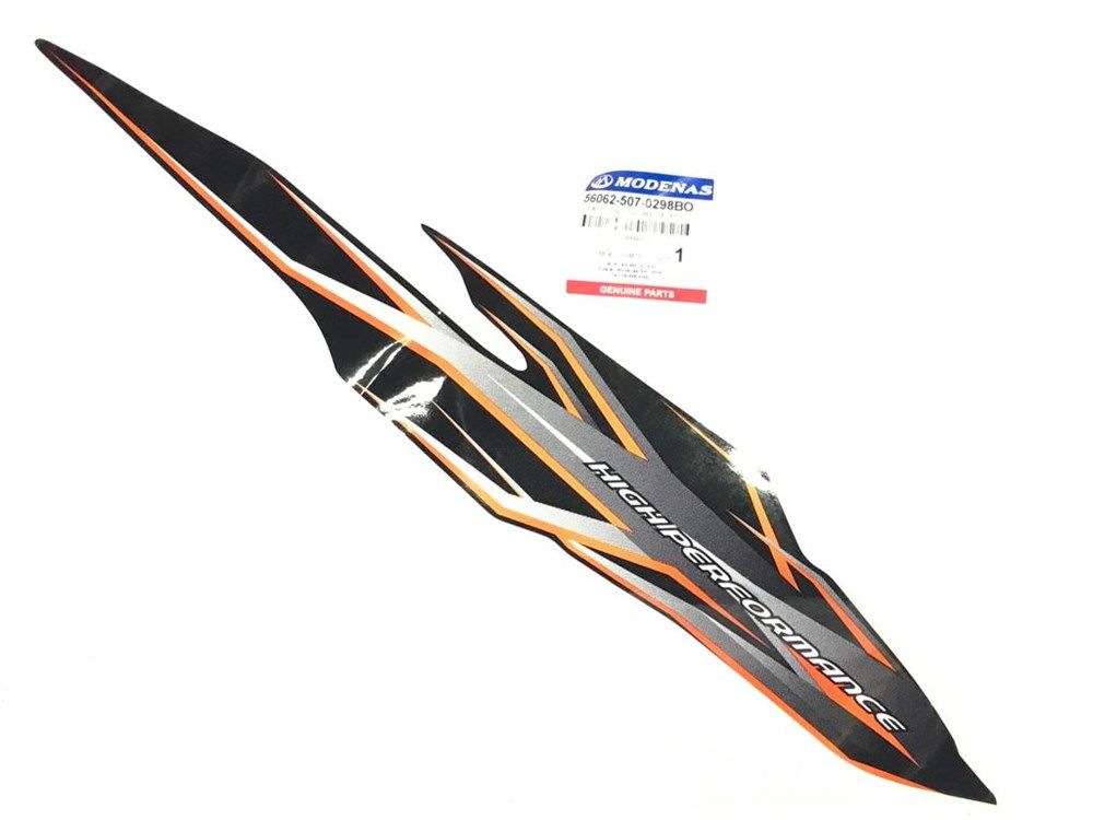 MODENAS GT135 SELE ALTI ETİKET TURUNCU SAĞ ORJİNAL