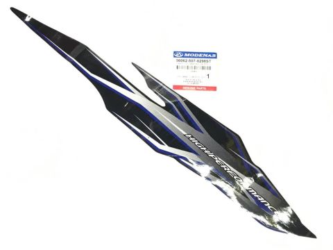 MODENAS GT135 SELE ALTI ETİKET MAVİ SAĞ ORJİNAL