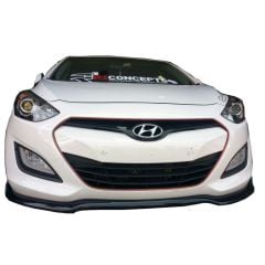 Hyundai İ30 Uyumlu Ön Lip (Plastik)