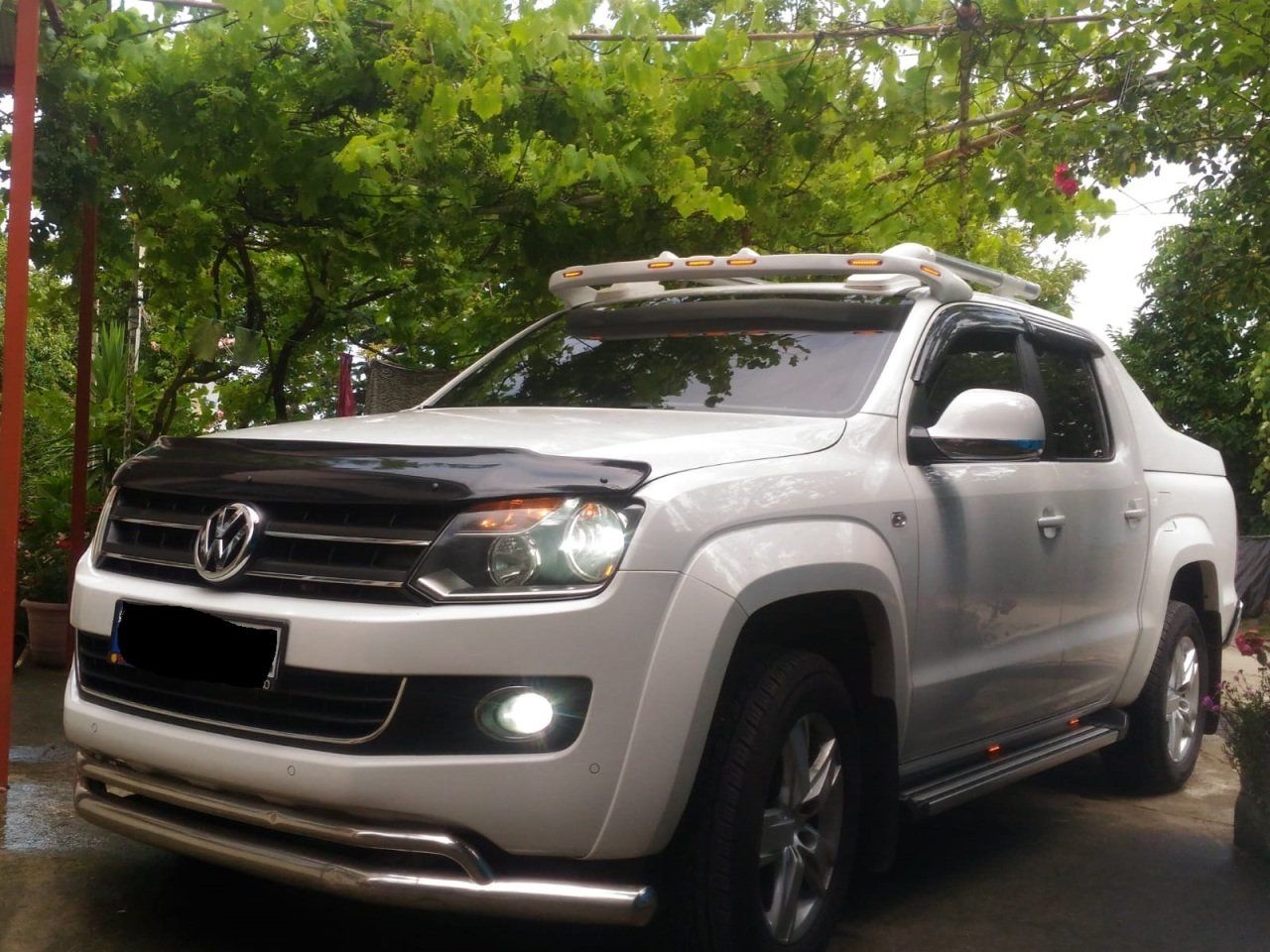 Amarok Tavan Uyumlu Kepi Moonvisor Ledli Drs 4X4 Tunıng