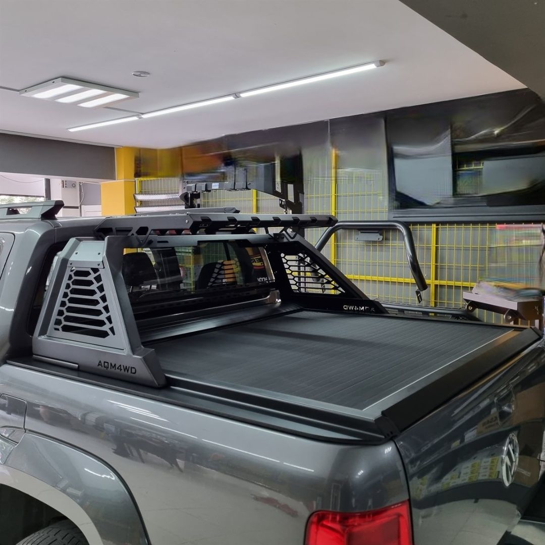 Volkswagen Amarok Uyumlu Sepetli Rollbar (Yeni Nesil Sepetli Roll Bar Aqm-M10)