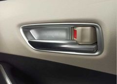 Toyota Corolla Uyumlu 2019+ Kapı Kolu İç Kaplama - Silver