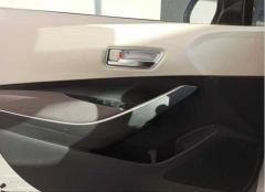 Toyota Corolla Uyumlu 2019+ Kapı Kolu İç Kaplama - Silver