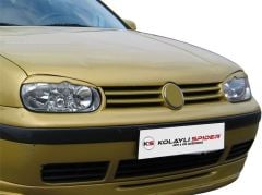 Volkswagen Golf Uyumlu 4 Far Kaşı 2 Parça Fiber 1998-2004