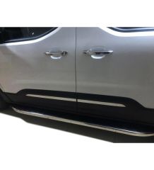 Peugeot Rifter Uyumlu Yan Kapı Çıtası -2019 Paslanmaz Çelik Parça
