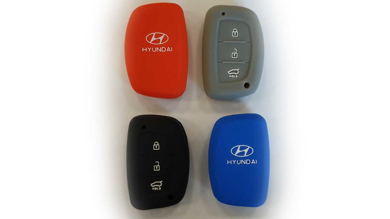 Hyundai Silikon Uyumlu Anahtar Kılıfı (Keyless Go Modeller İçin)