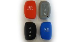 Hyundai Silikon Uyumlu Anahtar Kılıfı (Keyless Go Modeller İçin)