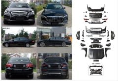 W212 (2011-2013)  İçin 2020+ W213 Maybach Görünüm Full Facelift Body Kıt