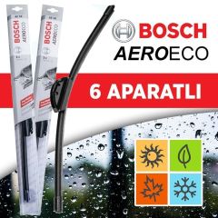 Bosch AeroEco Serisi Vw Passat Silecek Takımı 2006-2010 B6 AM462S Muz Tip Silecek