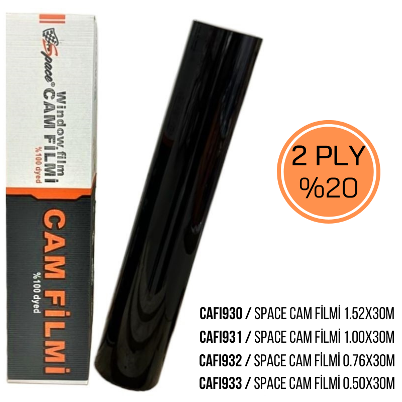 Cam filmi 0.50x30m %20 2PLY / CAFI933