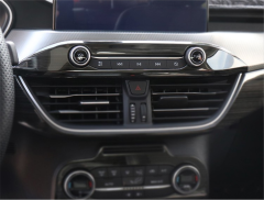 Ford Focus Uyumlu 2019+ Klima Panel Kaplama Titanyum Siyah