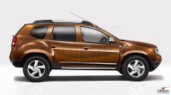 Dacia Duster Uyumlu Kapı Koruma Çıtası Krom 2009-2018