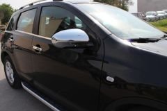 Nissan Qashqai Krom Ayna Kapağı 2 Parça Abs 2010-2014 Arası