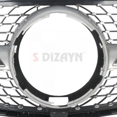 S-Dizayn Mercedes GLC X253 Ön Panjur Krom Diamond Model 2015-2019