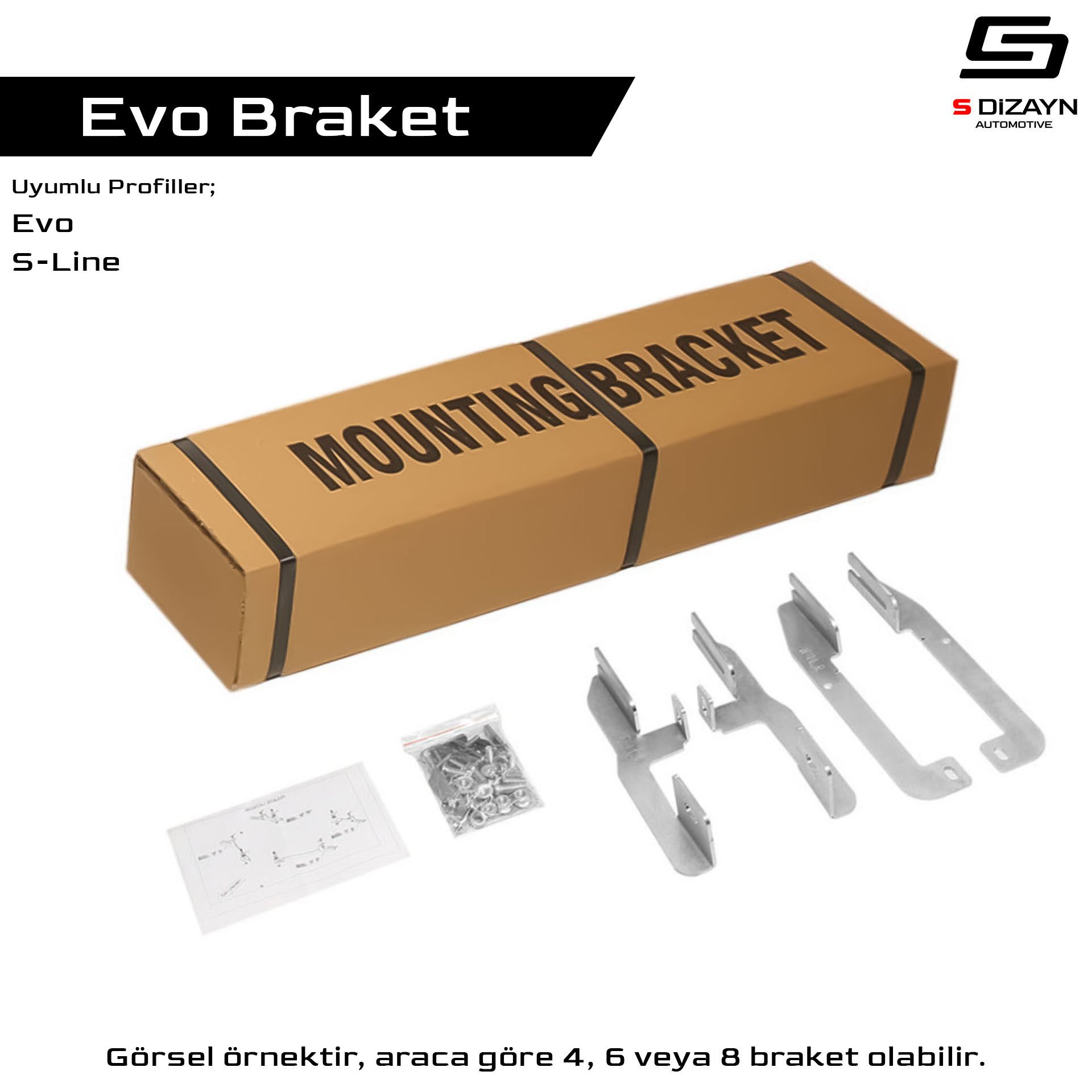 Kia Sportage 3 Evo Braket Seti 173 Cm 2010-2016