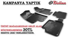 Rizline Bmw Uyumlu X1 3D Havuzlu Paspas Eski Kasa Drs Offroad Tunıng