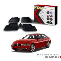 BMW 3 Series için Uyumlu F30 -2012 3D Paspas