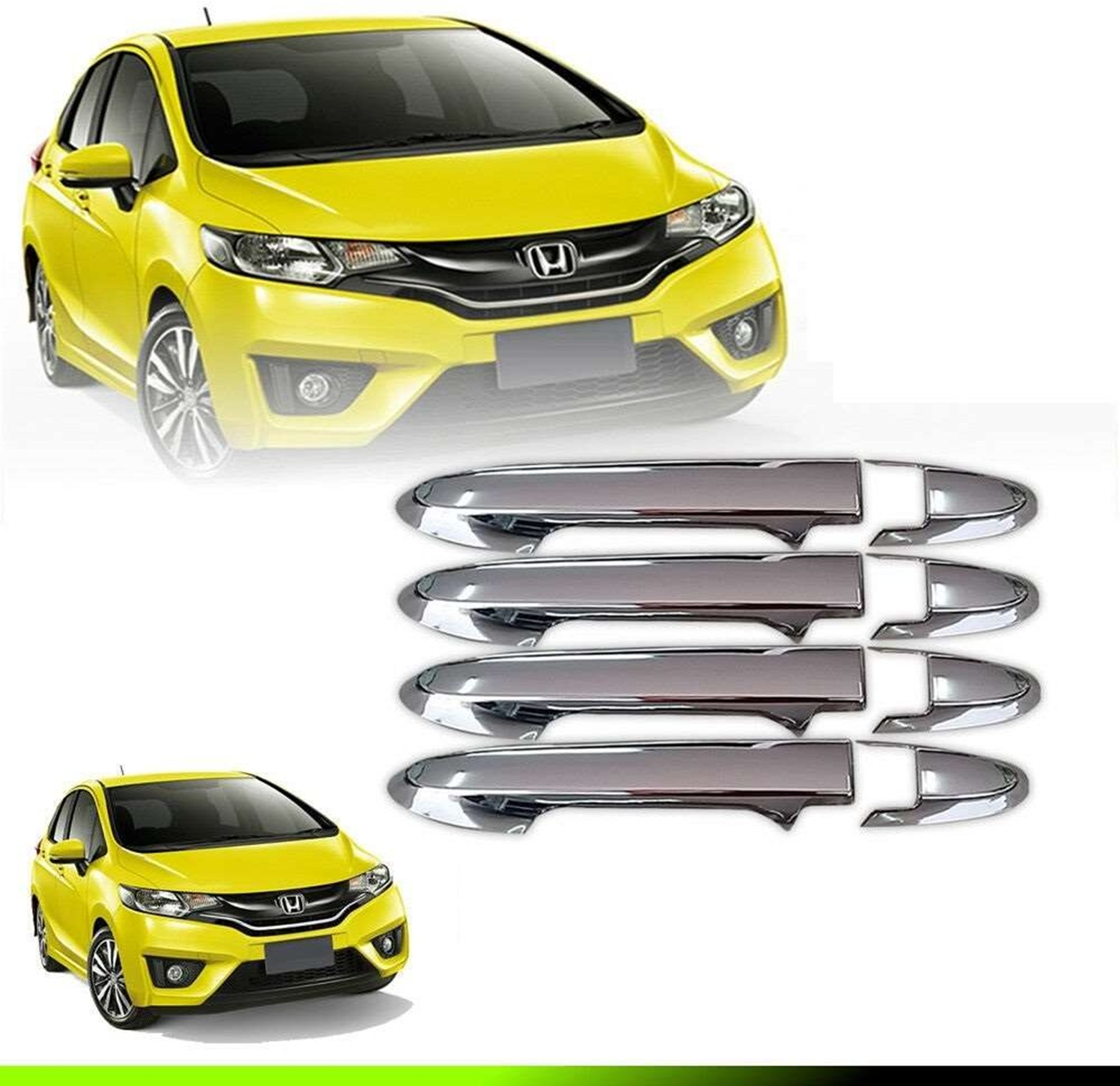 Honda Jazz Uyumlu 2014 Sonrası Kapı Kolu ABS Krom Parça