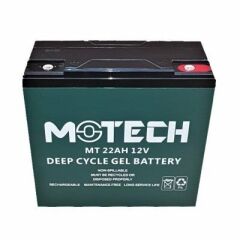 MOTECH 12 VOLT 24 AMPER JEL AKÜ