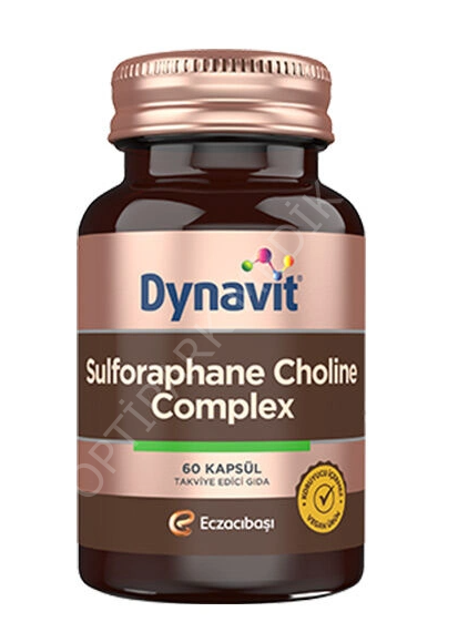 DYNAVIT SULFORAPHANE CHOLINE COMPLEX KOLIN, BROKOLI EKSTRESI, DEVE DIKENI EKSTRESI VE ENGINAR EKSTRE