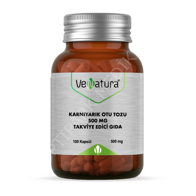 VENATURA KARNIYARIK OTU KAPSUL 500 MG 100 KAPSULLUK AMBALAJ