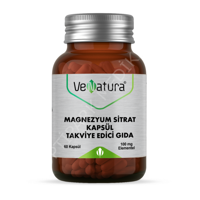 VENATURA MAGNEZYUM SITRAT 60 KAPS.