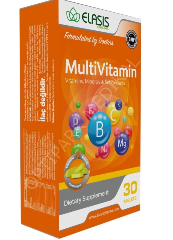 ELASIS MULTIVITAMIN 30 TABLET
