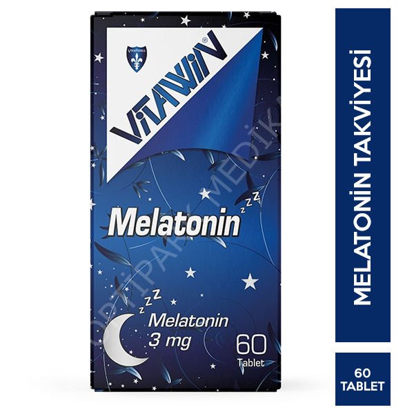 VITAWIN MELATONIN TABLET 3 MG 60 ADETLIK AMBALAJ