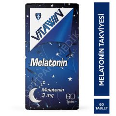 VITAWIN MELATONIN TABLET 3 MG 60 ADETLIK AMBALAJ