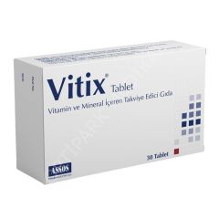 VITIX TABLET 30 TABLETLIK AMBALAJ