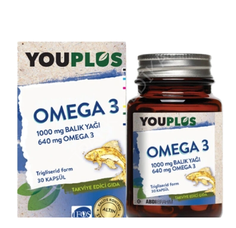YOUPLUS OMEGA-3 30 KAPSUL