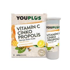 YOUPLUS VITAMIN C, CINKO, PROPOLIS EFF TAB
