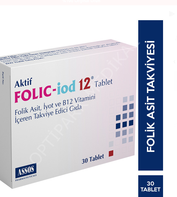 FOLIC IOD 12/ 30 TB