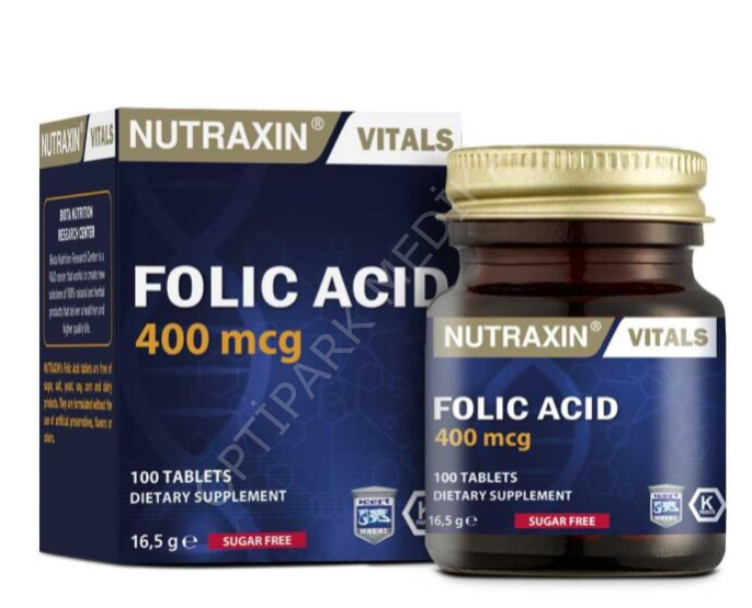 FOLICACID-NUTRAXINTABLET400MCG100TABLETLIKAMBALAJ