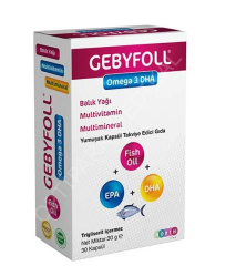 GEBYFOLL OMEGA 3 DHA 30 KAPSUL