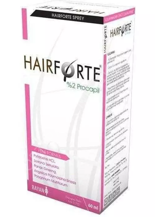 HAIRFORTE 60 ML SPREY BAYAN