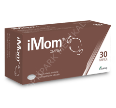 IMOM OMEGA YUMUSAK JELATIN KAPSUL  30 YUMUSAK KAPSULLUK AMBALAJ