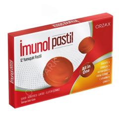IMUNOL YUMUSAK PASTIL 12 PASTILLIK AMBALAJ