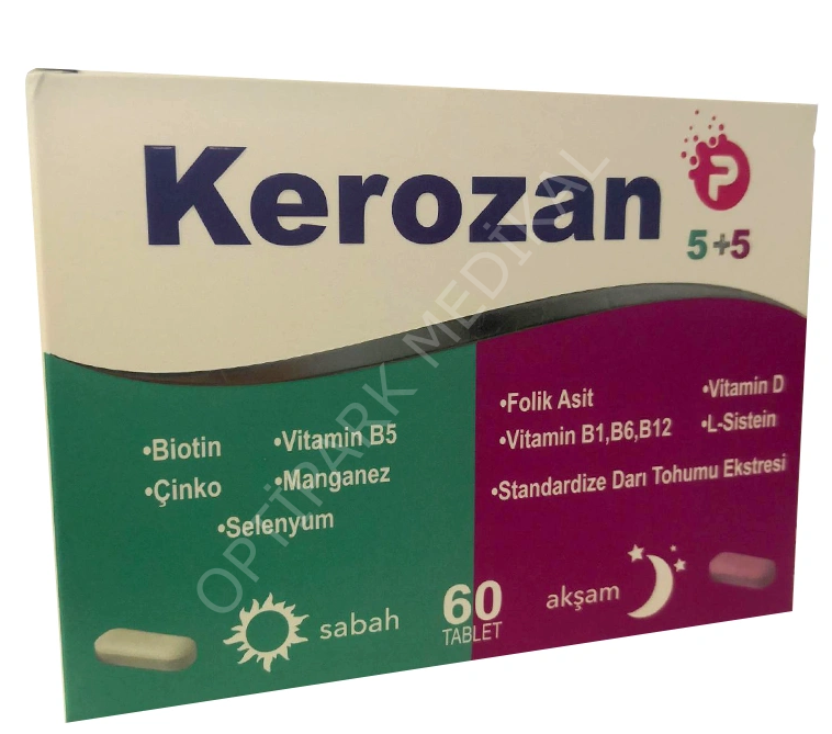 KEROZAN P 5+5 60 TABLET
