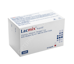 LACMIX TAKVIYE EDICI GIDA KAPSUL 60 KAPSULLUK AMBALAJ