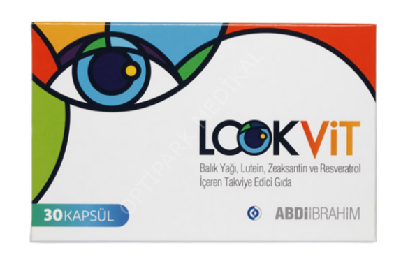 LOOKVIT KAPSUL 30 KAPSULLUK AMBALAJ