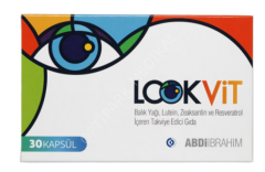 LOOKVIT KAPSUL 30 KAPSULLUK AMBALAJ