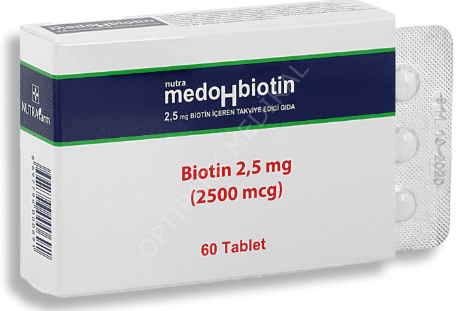 MEDOHBIOTIN 2.5 MG 60 TB.