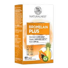 NATURALNEST BROMELAIN PLUS 60 K