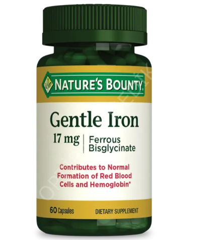 NB.GENTLE IRON 17 MG 60 CAP