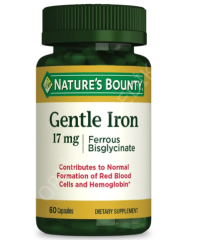 NB.GENTLE IRON 17 MG 60 CAP
