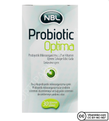 NBL PROBIOTIC OPTIMA CIGNEME TABLETI 30 CIGNEME TABLETLIK AMBALAJ