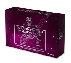 NN COLLAGEN PEPTIDE   HYALURONIC ACID TAKVIYE EDICI GIDA TABLET 60 TABLETLIK AMBALAJ