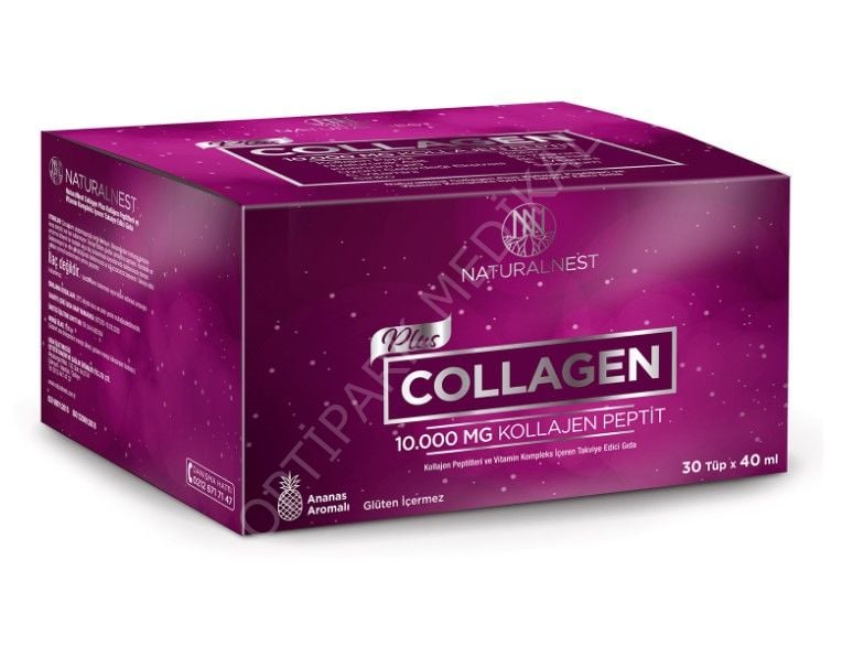 NN COLLAGEN PLUS KOLLAJEN PEPTITLERI VE VITAMIN KOMPLEKS ICEREN ORAL SOLUSYON 30x40 ML'LIK TUP